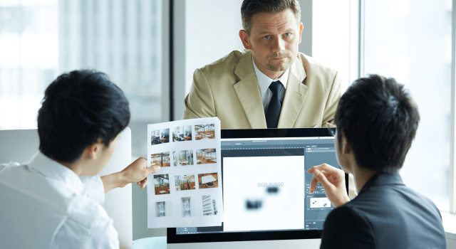 外資系企業の社内風景