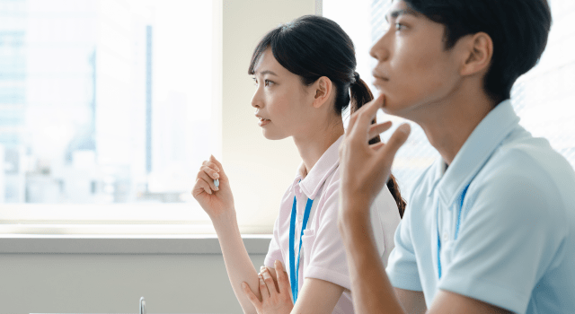 医療・福祉業界の研修風景