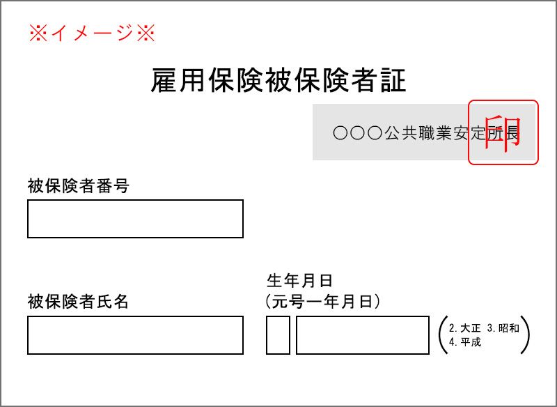雇用保険被保険者証で分かること